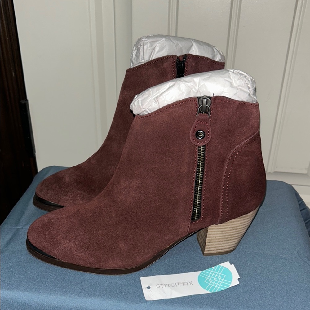 New Stitchfix Diba Sequoia Suede Bootie 8.5